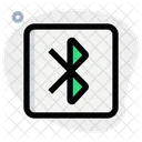 Bluetooth In The Square Icon