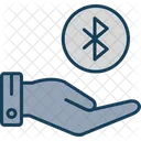 Bluetooth Wireless Finger Icon