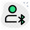 Bluetooth-Benutzer  Symbol