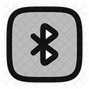 Carré Bluetooth  Icon