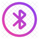 Bluetooth Circle  Icon