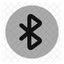 Bluetooth Circle Icon