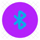 Bluetooth Circle Icon