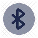Bluetooth Circle  Icon