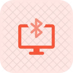 Bluetooth Computer  Icon