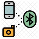 Bluetooth connected device  Icon