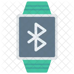 Bluetooth connected watch  Icon