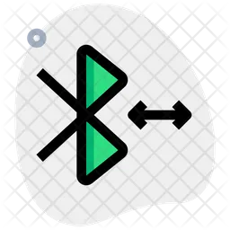 Bluetooth Data Transfered  Icon