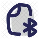 Bluetooth-Datei  Symbol