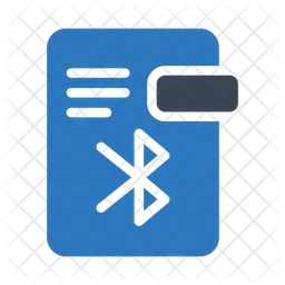 Bluetooth-Datei  Symbol