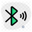 Drahtlose Bluetooth-Freigabe  Symbol