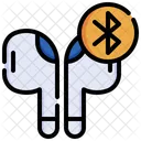 Bluetooth Earbuds  Icon