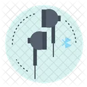 Bluetooth Earphones  Icon