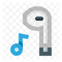 Bluetooth earplug  Icon