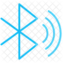 Bluetooth Flat Icon  Icon