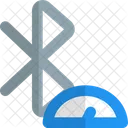 Bluetooth-Geschwindigkeit  Symbol