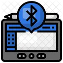 Bluetooth Grafiktablett Bluetooth Grafiktablett Symbol