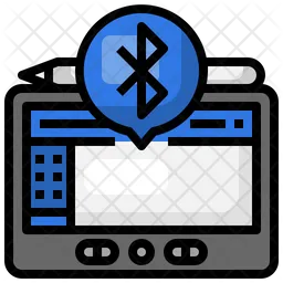 Bluetooth Graphic Tablet  Icon