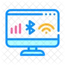 Bluetooth Connection Data Icône