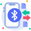 Bluetooth Transfer File Icon