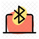 Bluetooth Laptop  Icon