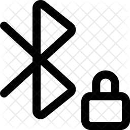 블루투스 잠금  아이콘