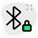Bluetooth Lock Icon