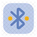 Bluetooth On  Icon