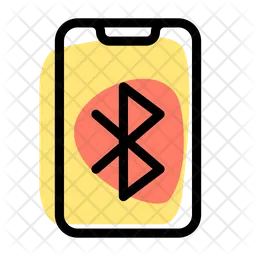 Bluetooth Smartphone  Icon