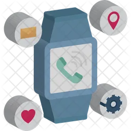 Bluetooth smartwatch  Icon