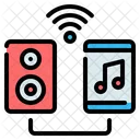 Speaker Sound Box Bluetooth Icon