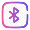 Bluetooth Square  Icon