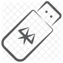 Bluetooth Usb Flash Disk Device Icon