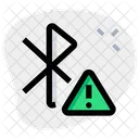 Bluetooth Warning Alert Icon