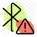 Bluetooth-Warnalarm  Symbol