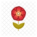 Blühende Blumen  Symbol