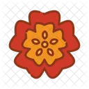 Blühende blume chinesisch  Symbol