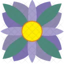 Veilchen Pflanze Knospe Symbol