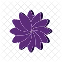 Blute Blume Kraut Symbol