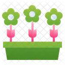 Wachstum Bauernhof Landwirtschaft Symbol