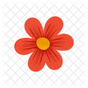 Bluhende Blume Florales Design Blute Symbol