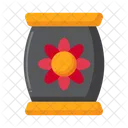 Blumenerde  Symbol