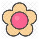 Blume Marmelade Keks Icon