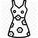 Blumenkleid Sommerkleid Damenkleid Symbol