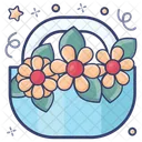 Blumenkorb  Symbol