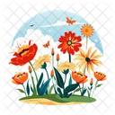 Blumenpflanzen  Icon