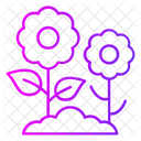 Blumenplantage Symbol