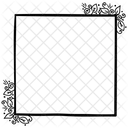 Blumenrahmen  Symbol