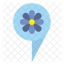 Blumenstandort  Symbol