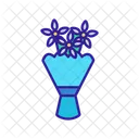 Blumenstrauss Blume Kontur Symbol